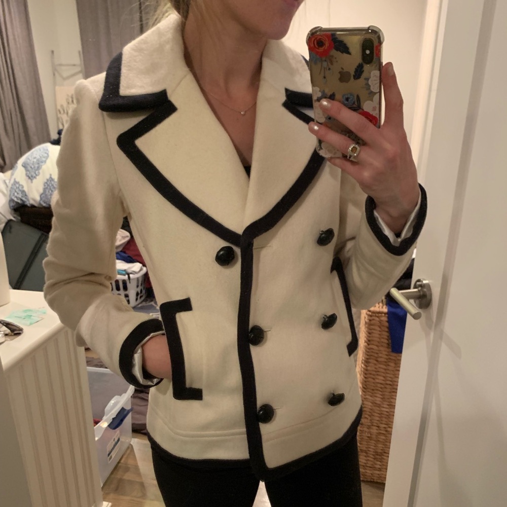 JCREW wool peacoat